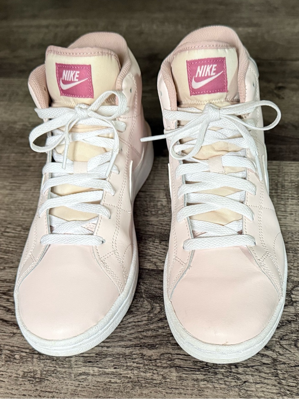 Nike Court Royale Women's Pale Pink High-Top Sneakers - Picture 10 of 10